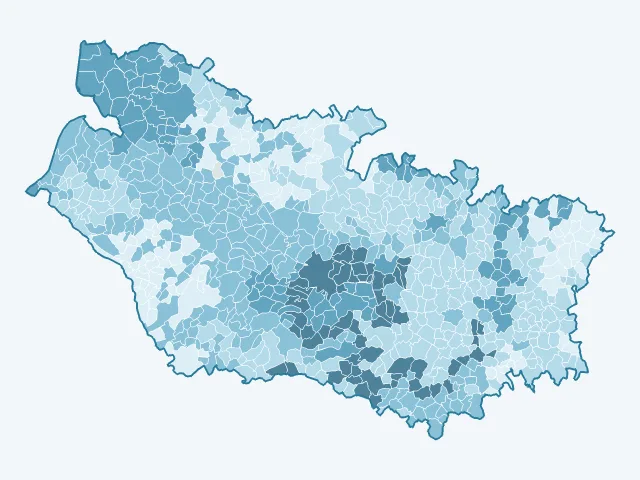 Carte des loyers dans la Somme (80)