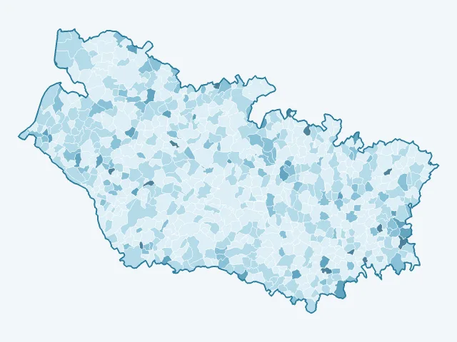 Carte du vote Nathalie Arthaud dans la Somme (80)