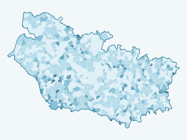 Carte du vote Nicolas Dupont-Aignan dans la Somme (80)