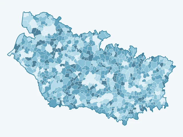 Carte des propriétaires dans la Somme (80)