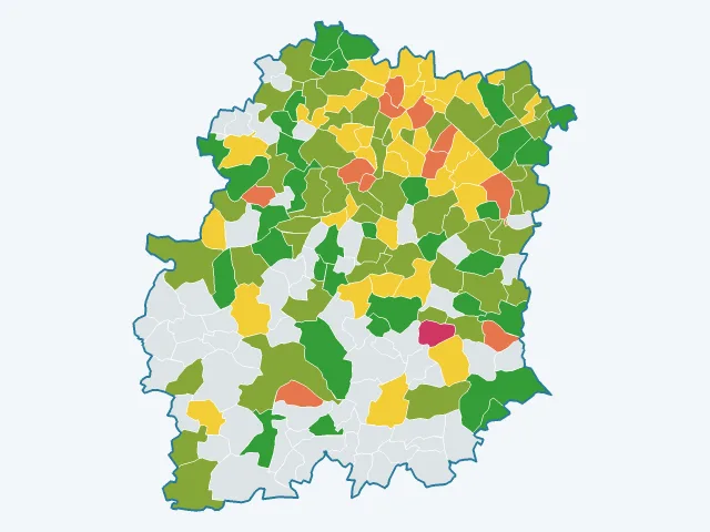 Carte de l'environnement dans l'Essonne (91)
