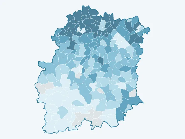 Carte des prix de l'immobilier dans l'Essonne (91)