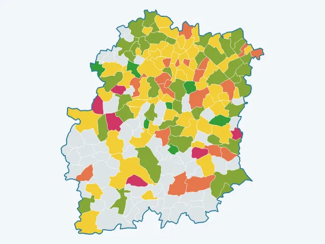 Carte de la vie pratique dans l'Essonne (91)