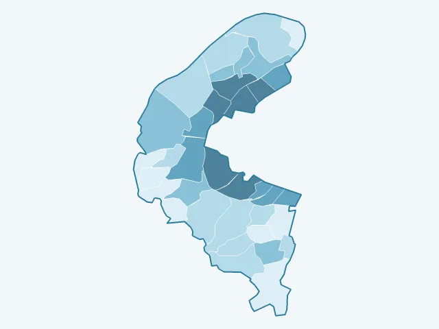Carte des loyers dans les Hauts-de-Seine (92)