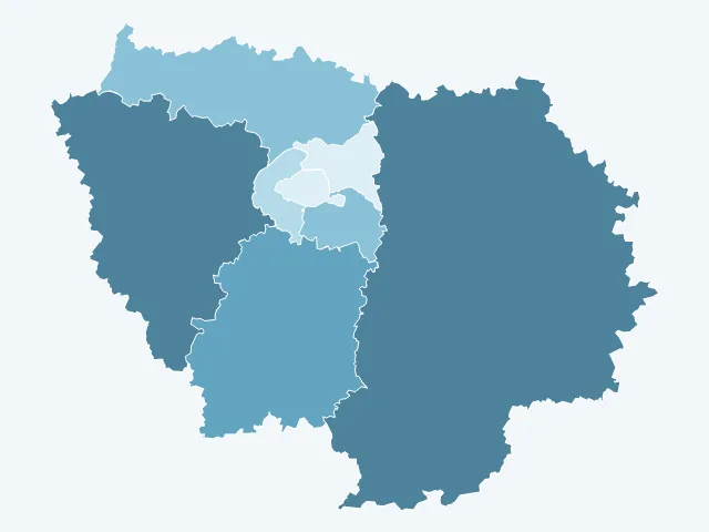 Carte des propriétaires en Île-de-France