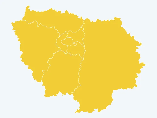Carte du sentiment de sécurité en Île-de-France