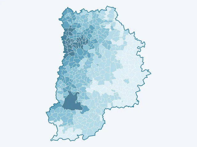 Carte des loyers dans la Seine-et-Marne (77)