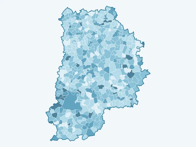 Carte du vote Éric Zemmour dans la Seine-et-Marne (77)