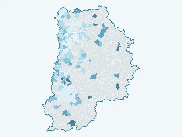 Carte du rendement locatif dans la Seine-et-Marne (77)