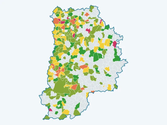 Carte du sentiment de sécurité dans la Seine-et-Marne (77)