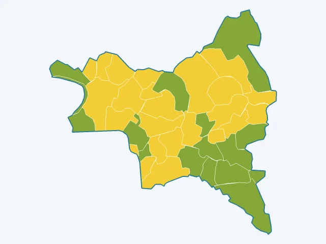 Carte des sports et loisirs dans la Seine-Saint-Denis (93)
