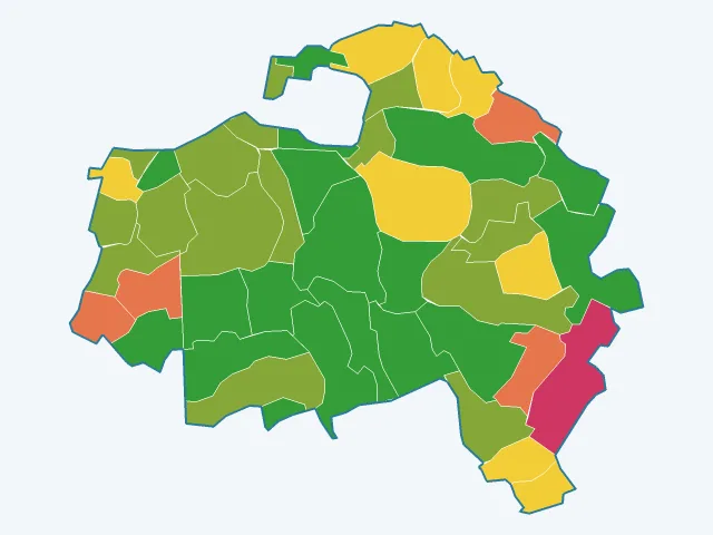 Carte des cambriolages dans le Val-de-Marne (94)