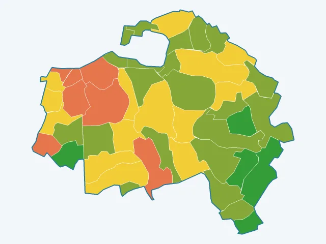 Carte de l'environnement dans le Val-de-Marne (94)