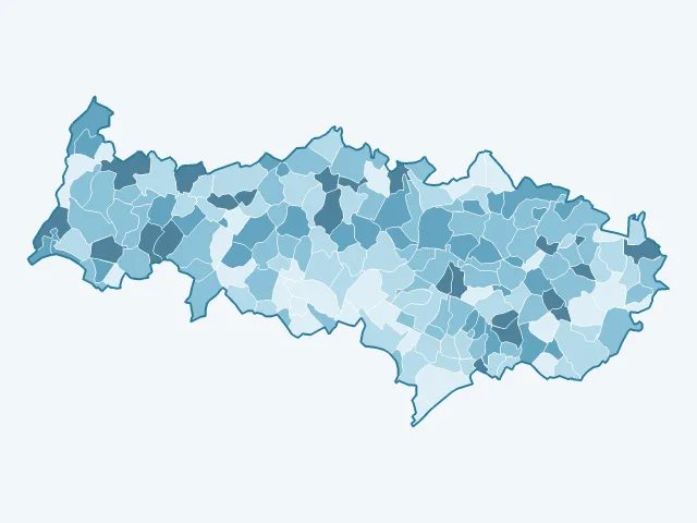 Carte du vote Éric Zemmour dans le Val-d'Oise (95)