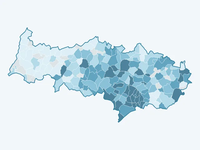 Carte des prix de l'immobilier dans le Val-d'Oise (95)
