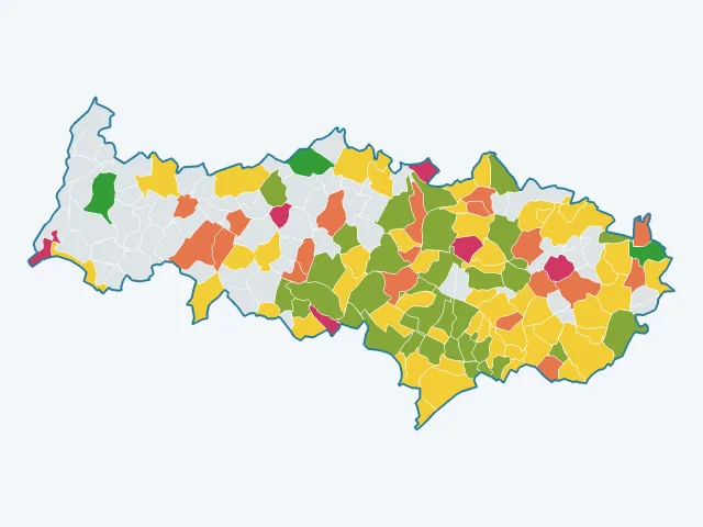 Carte de la vie pratique dans le Val-d'Oise (95)