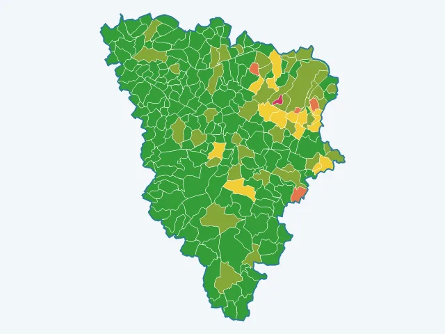 Carte des cambriolages dans les Yvelines (78)