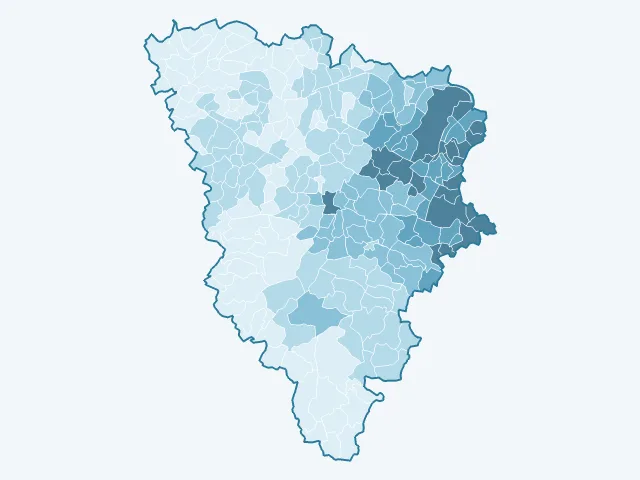 Carte des loyers dans les Yvelines (78)
