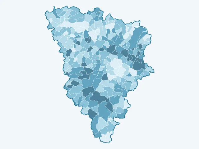 Carte du vote Éric Zemmour dans les Yvelines (78)