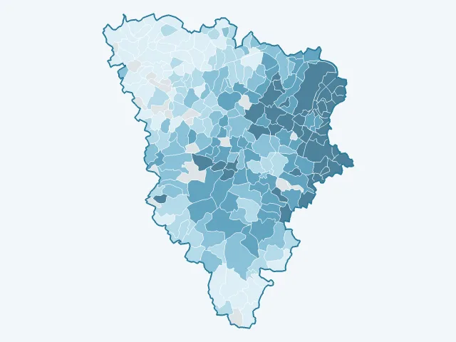 Carte des prix de l'immobilier dans les Yvelines (78)