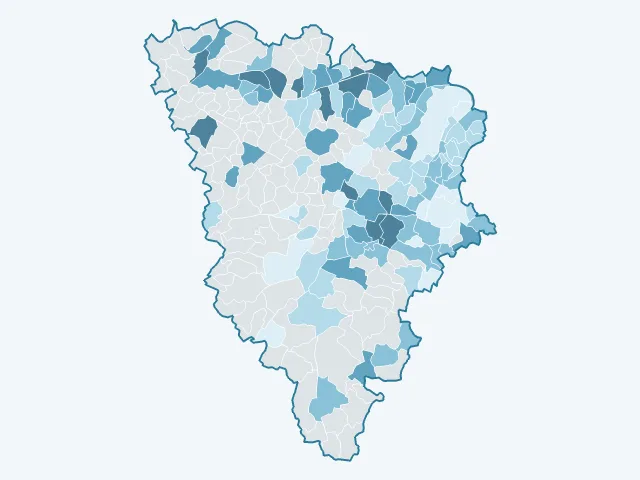 Carte du rendement locatif dans les Yvelines (78)
