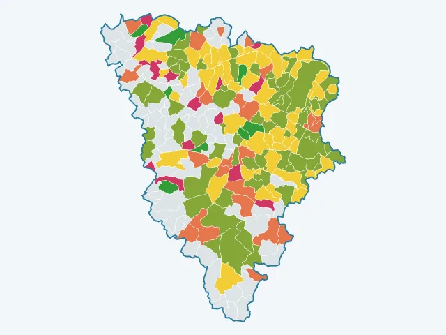 Carte de la vie pratique dans les Yvelines (78)
