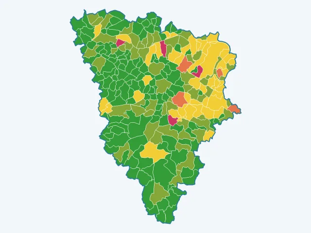 Carte des vols et dégradations dans les Yvelines (78)
