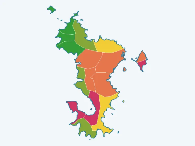 Carte des agressions physiques et sexuelles à Mayotte (976)