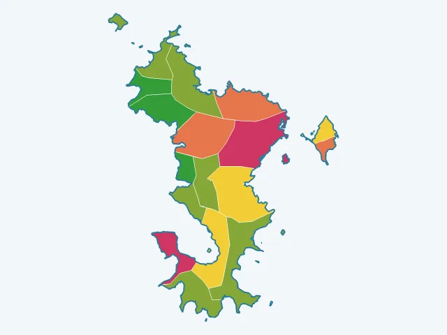 Carte des cambriolages à Mayotte (976)