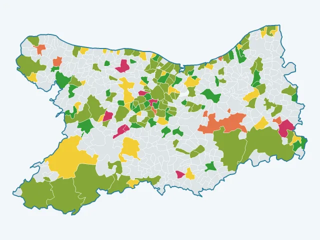 Carte de l'environnement dans le Calvados (14)