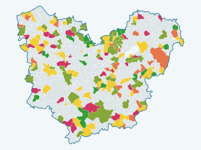 Carte des sports et loisirs dans l'Eure (27)