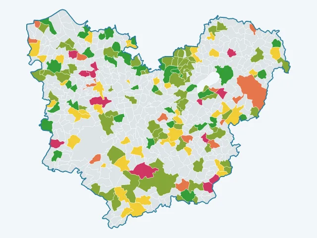 Carte de l'éducation et de la culture dans l'Eure (27)