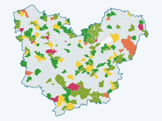 Carte de l'environnement dans l'Eure (27)