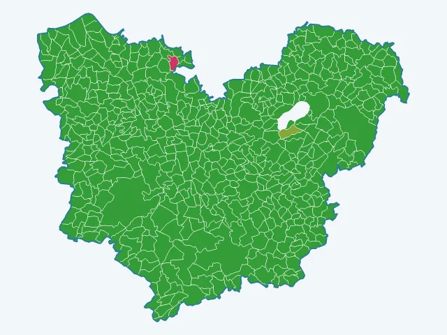 Carte des infractions liées aux stupéfiants dans l'Eure (27)