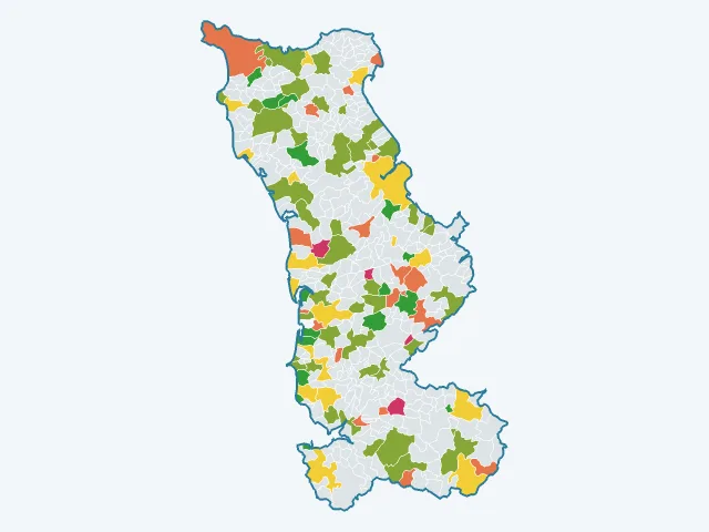 Carte de l'éducation et de la culture dans la Manche (50)