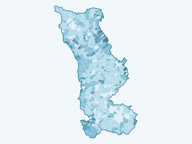 Carte du vote Éric Zemmour dans la Manche (50)