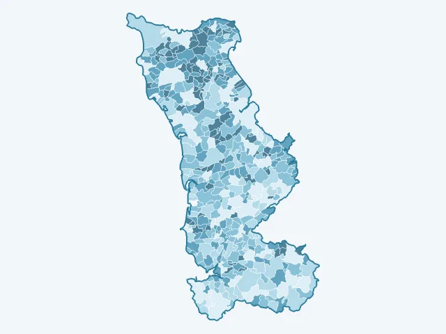 Carte des propriétaires dans la Manche (50)