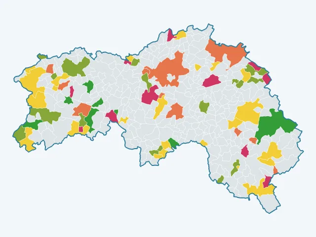 Carte des sports et loisirs dans l'Orne (61)