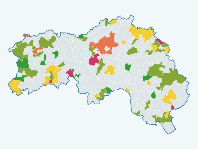 Carte de l'éducation et de la culture dans l'Orne (61)
