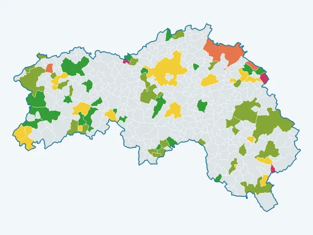 Carte de l'environnement dans l'Orne (61)