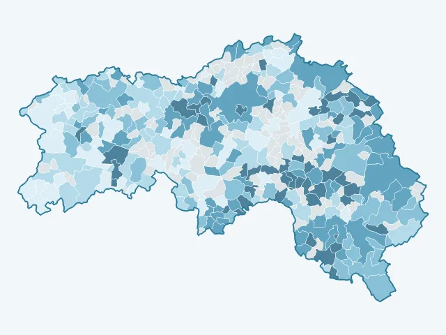 Carte des prix de l'immobilier dans l'Orne (61)