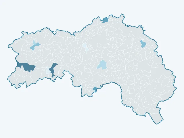 Carte du rendement locatif dans l'Orne (61)
