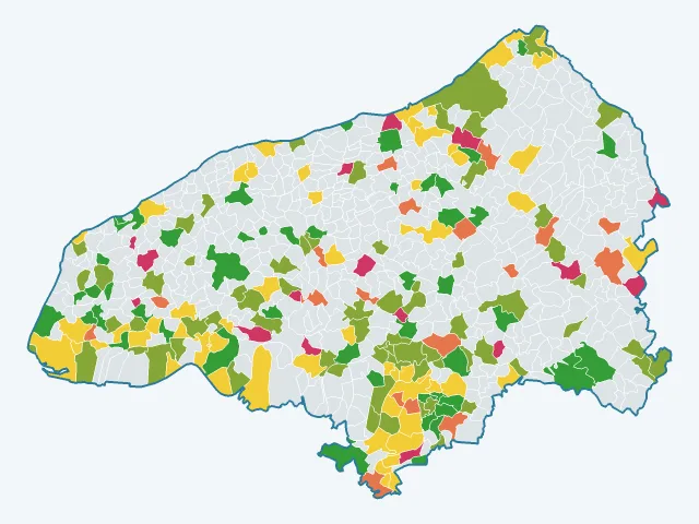 Carte de l'environnement dans la Seine-Maritime (76)