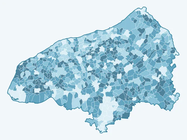 Carte des propriétaires dans la Seine-Maritime (76)