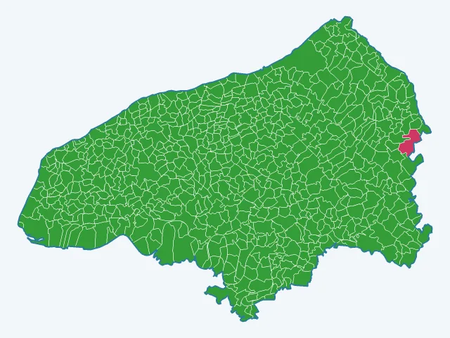 Carte des infractions liées aux stupéfiants dans la Seine-Maritime (76)