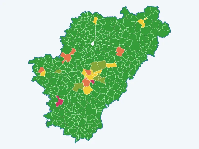 Carte des cambriolages dans la Charente (16)