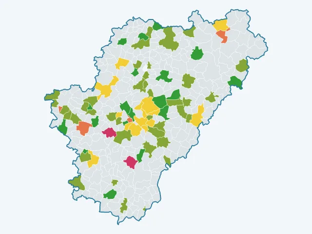 Carte de l'environnement dans la Charente (16)