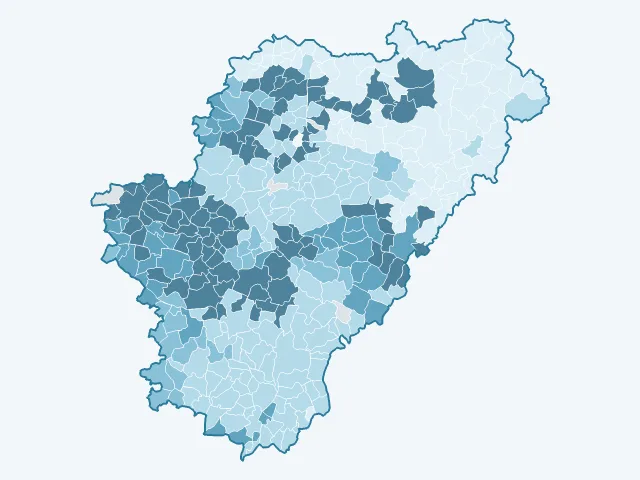 Carte des loyers dans la Charente (16)
