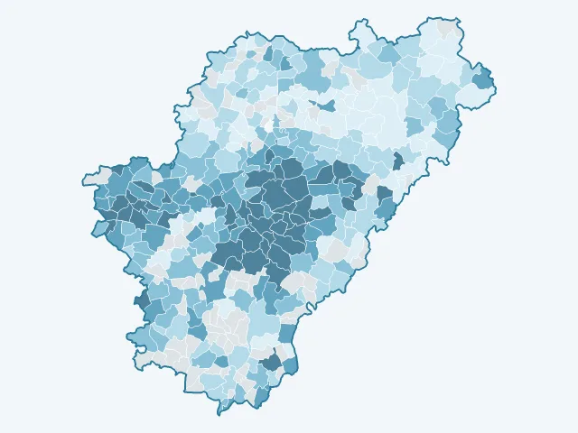 Carte des prix de l'immobilier dans la Charente (16)