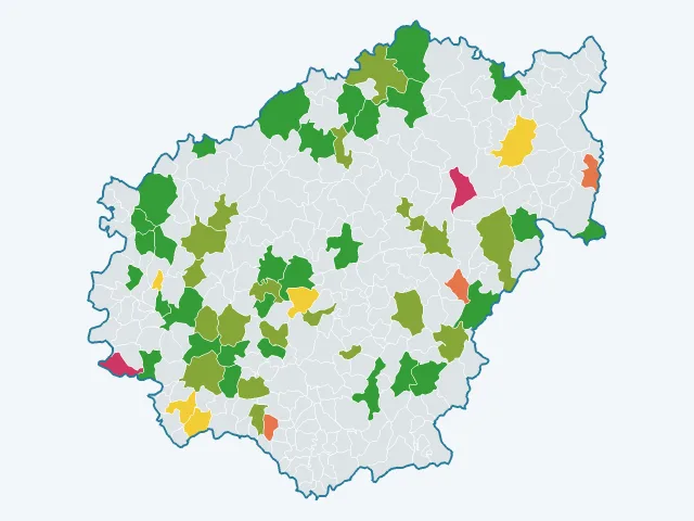 Carte de l'environnement dans la Corrèze (19)